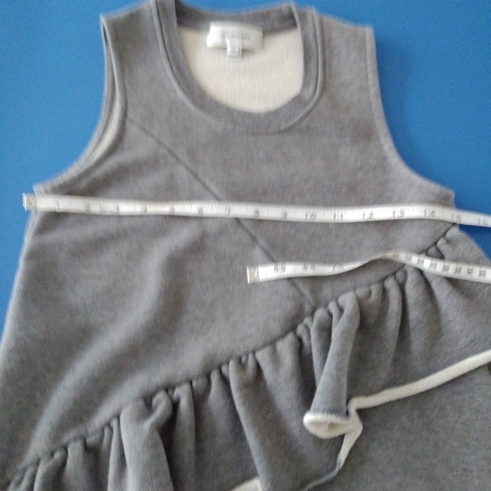 Carven Ruffle Sweatshirt Tank. Excellent Condition. Size XS - Picture 4 of 6